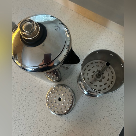 Lagostina Coffee Maker - Stainless Steel with black handle - Picture 4 of 7